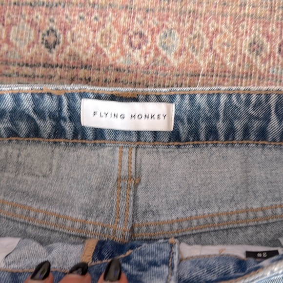 NWOT Buckle Flying Monkey High Rise Short Size 25 - Picture 8 of 9